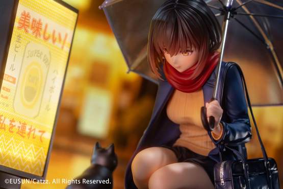 Rainy Day - Meeting Illustrated by Catzz (Original Character) PVC-Statue 1/7 16cm Eusun 
