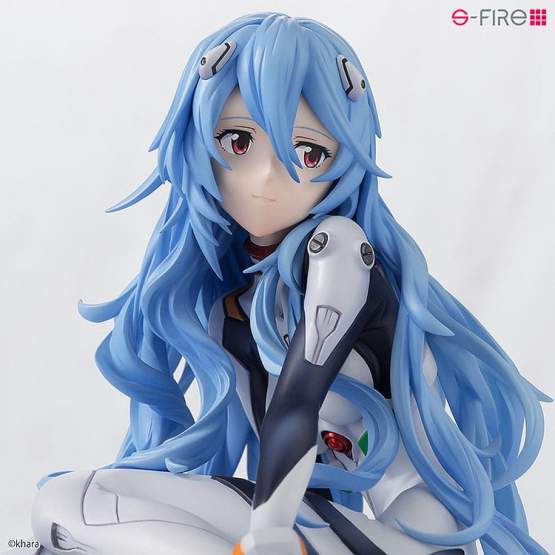 Rei Ayanami Long Hair Version (Rebuild of Evangelion) PVC-Statue 1/7 11cm SEGA 