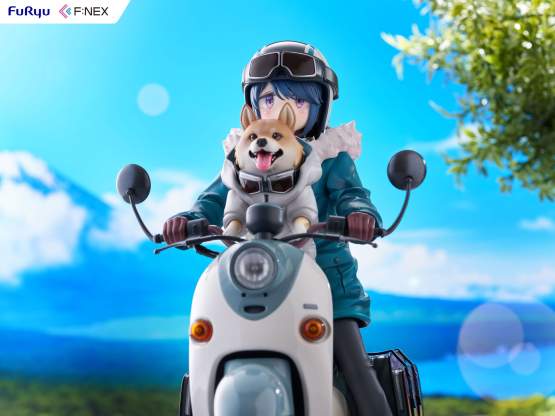 Rin Shima (Laid-Back Camp) F:NEX PVC-Statue 1/7 20cm FuRyu 