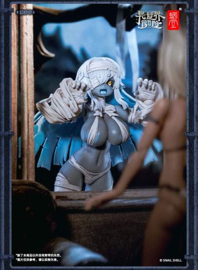 RPG-03 Zombie Girl Grisa (Original Character) Actionfigur 15cm Snail Shell 
