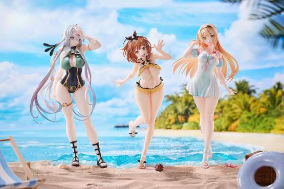 Ryza, Klaudia, Lila: Swimsuit Version (Atelier Ryza: Ever Darkness & the Secret Hideout) 3er-Set PVC-Statue 1/7 24cm Solarain 