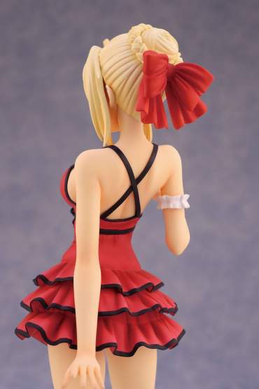 Saber One-Piece Dress Version (Fate/Extra CCC) PVC-Statue 1/7 25cm Alphamax -NEUAUFLAGE- 