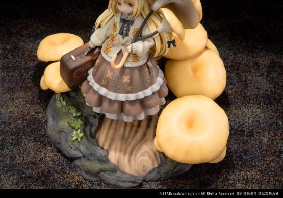 Serie No.3 Pleurotus Citrinopileatus (The Mushroom Girls) PVC-Statue 1/1 24cm Reverse Studio 
