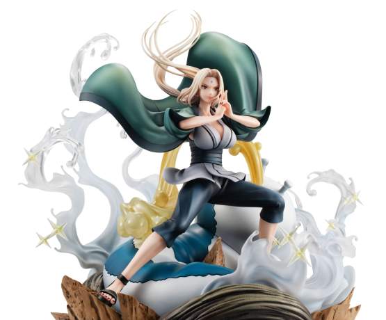 Tsunade Version 3 (Naruto Shippuden) Naruto Gals PVC-Statue 27cm Megahouse 