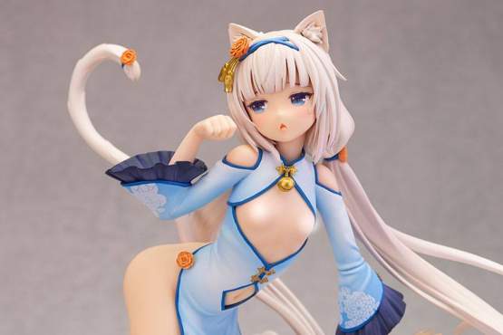Vanilla Chinese Dress Edition Illustration by Sayori DX Version (Nekopara) PVC-Statue 1/6 24cm Skytube/Alphamax 