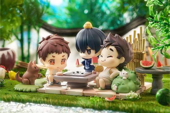 Zhang Qiling & Wang Pangzi: Yucun Shiqu Version (Time Raiders) PVC-Statue 12cm Good Smile Company 