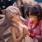 Tsubasa Hanekawa Set re-run (Nekomonogatari Monogatari Series) PVC-Statue 19cm Union Creative 