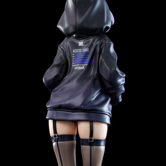 Akane Shinjo (Gridman Universe) Zozo Black Collection PVC-Statue 23cm Union Creative 