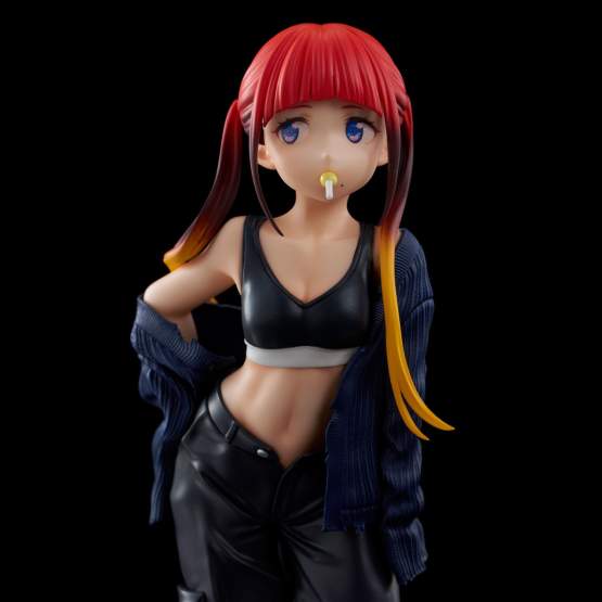 Chise Asukagawa (Gridman Universe) Zozo Black Collection PVC-Statue 21cm Union Creative 