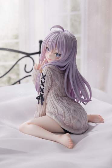 Elaina Knit One-piece Dress Version (Wandering Witch: The Journey of Elaina) PVC-Statue 1/7 15cm FuRyu 