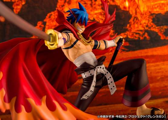 Kamina & Gurren (Tengen Toppa Gurren Lagann) PVC-Statue 27cm Proof 
