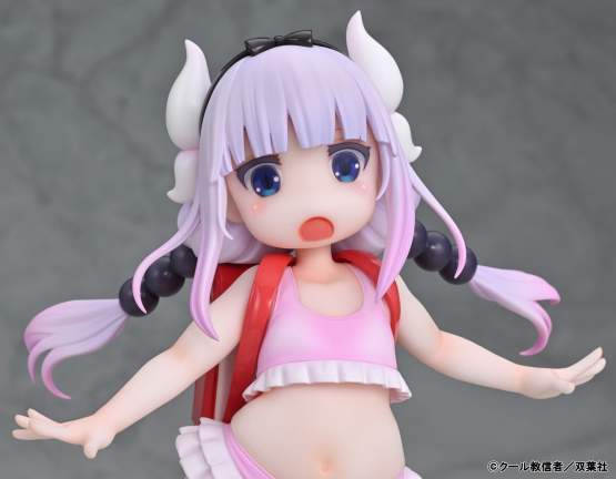 Kanna Kamui Swimsuit In the house Version re-run (Mishiranu Joshikousei ni Kankinsareta Mangaka no Hanashi) PVC-Statue 1/6 20cm Kaitendoh 