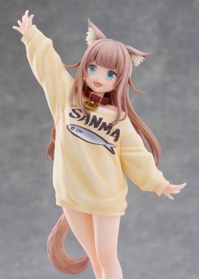 Kinako Play With Version AmiAmi Limited Edition (My Cat Is a Kawaii Girl) PVC-Statue 1/6 21cm Golden Head 