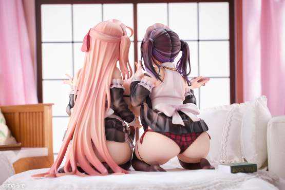 Koho Miya & Otsuhane Fuwari illustration by Ninoude (Original Character) PVC-Statue 1/5 18cm Showmon 