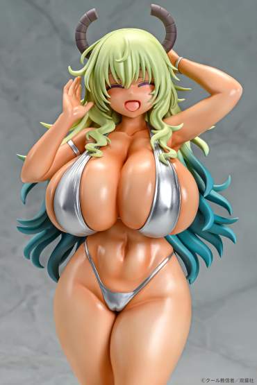 Lucoa Bikini Style Suntan Version (Miss Kobayashi's Dragon Maid) PVC-Statue 1/7 26cm Q-Six 