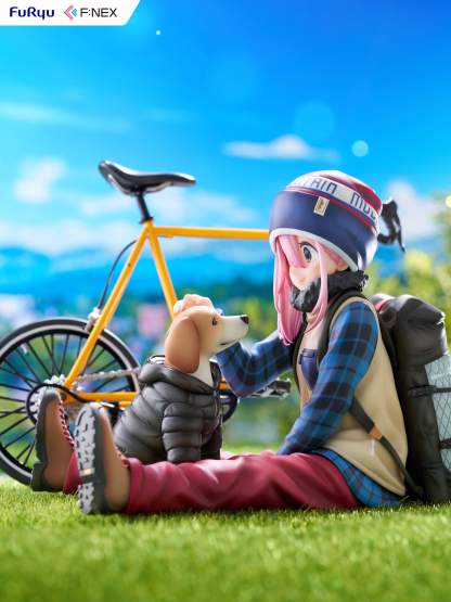 Nadeshiko Kagamihara (Laid-Back Camp) F:NEX PVC-Statue 1/7 13cm FuRyu 