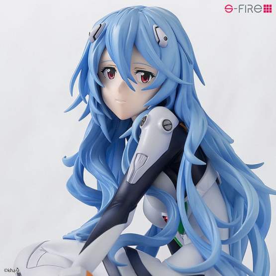 Rei Ayanami Long Hair Version (Rebuild of Evangelion) PVC-Statue 1/7 11cm SEGA 
