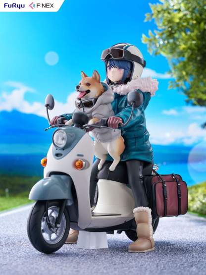 Rin Shima (Laid-Back Camp) F:NEX PVC-Statue 1/7 20cm FuRyu 