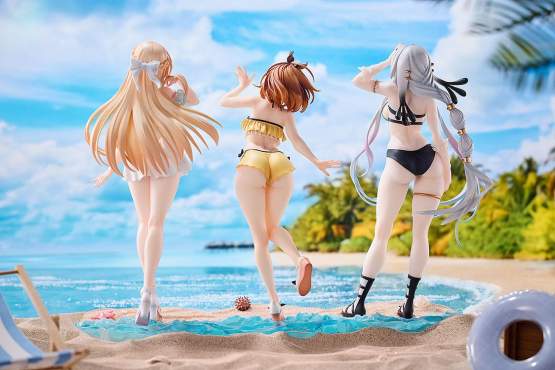 Ryza, Klaudia, Lila: Swimsuit Version (Atelier Ryza: Ever Darkness & the Secret Hideout) 3er-Set PVC-Statue 1/7 24cm Solarain 
