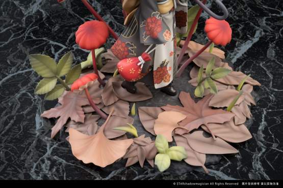 Serie No.6 Marasmius Haematocephalus (The Mushroom Girls) PVC-Statue 1/1 23cm Reverse Studio 