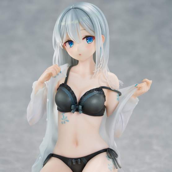 Silver-Haired Girl Sky Blue Morning Special Outfit Version by Fuumi Illustration (Original Character) PVC-Statue 1/7 16cm Union Creative 