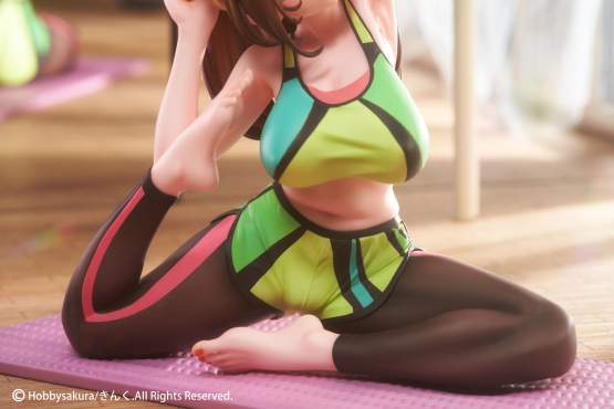 Yoga Shoujo illustration by Kinku (Original Character) PVC-Statue 1/7 14cm Hobby Sakura 