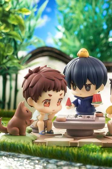 Zhang Qiling & Wang Pangzi: Yucun Shiqu Version (Time Raiders) PVC-Statue 12cm Good Smile Company 