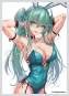 Green Twin Tail Bunny-chan Fishnet Tights Version (Original Character) PVC-Statue 1/6 43cm PartyLook 