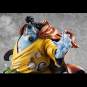 Knight of the Sea Jinbe Limited Reprint SA-MAXIMUM (One Piece) P.O.P. PVC-Statue 25cm Megahouse 