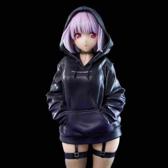 Akane Shinjo (Gridman Universe) Zozo Black Collection PVC-Statue 23cm Union Creative 