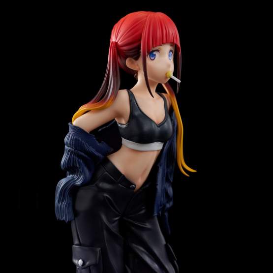 Chise Asukagawa (Gridman Universe) Zozo Black Collection PVC-Statue 21cm Union Creative 