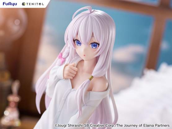 Elania Shirt Version (Wandering Witch: The Journey of Elaina) Tenitol PVC-Statue 30cm FuRyu 