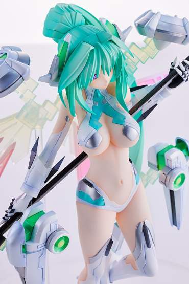 Green Heart (Hyperdimension Neptunia) PVC-Statue 1/7 27cm Ami Ami 