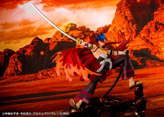 Kamina & Gurren (Tengen Toppa Gurren Lagann) PVC-Statue 27cm Proof 