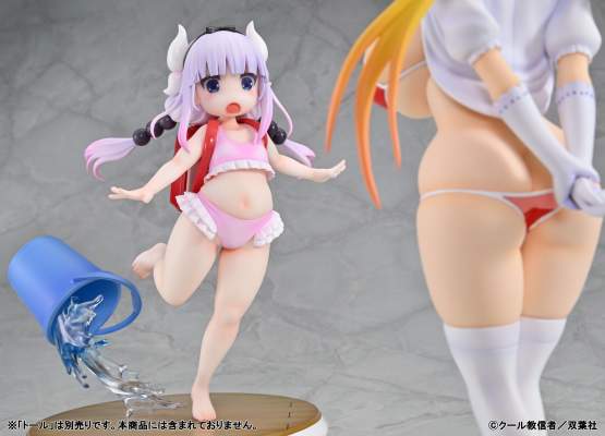 Kanna Kamui Swimsuit In the house Version re-run (Mishiranu Joshikousei ni Kankinsareta Mangaka no Hanashi) PVC-Statue 1/6 20cm Kaitendoh 