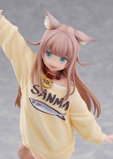 Kinako Play With Version AmiAmi Limited Edition (My Cat Is a Kawaii Girl) PVC-Statue 1/6 21cm Golden Head 