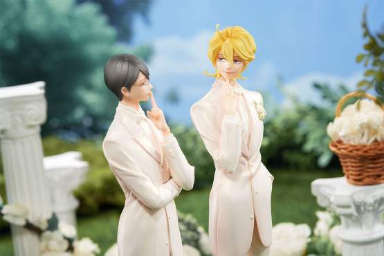Kusakabe & Licht Sajo: Wedding Version (Doukyusei) 2er-Set PVC-Statue 1/7 24cm Orange Rouge 