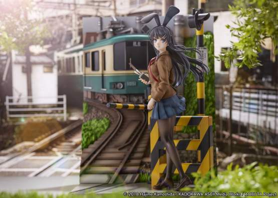 Mai Sakurajima Enoden Version (Rascal Does Not Dream of Bunny Girl Senpai) PVC-Statue 29cm eStream 