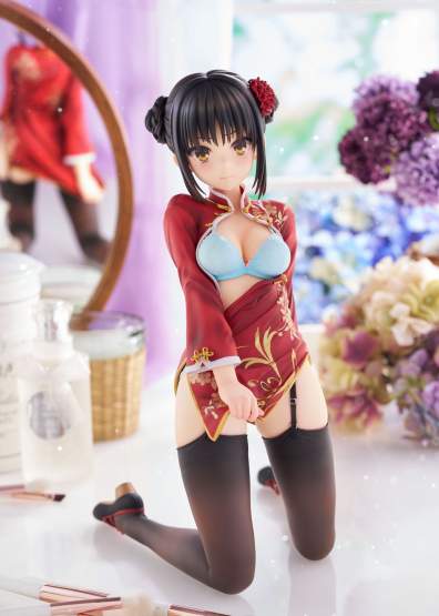 Natsume Shiki Chinese Clothes Version AmiAmi Limited Edition (Cafe Stella and the Reaper´s Butterfly) PVC-Statue 1/3.5 30cm AliceGlint 