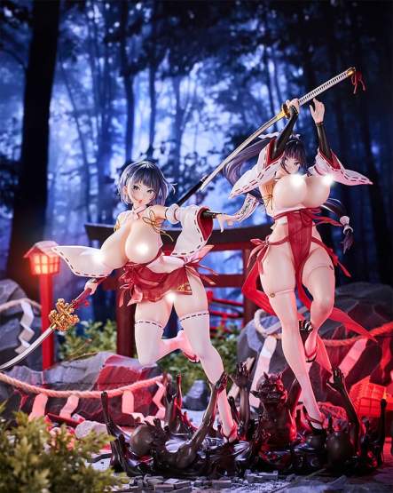 Sakuya Todo & Iori Todo (Original Character) PVC-Statuen-Set 1/6 30/38cm Hotvenus 