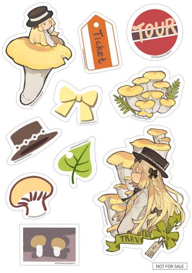 Serie No.3 Pleurotus Citrinopileatus (The Mushroom Girls) PVC-Statue 1/1 24cm Reverse Studio 