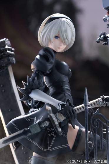 YoRHa No. 2 Type B Search (NieR:Automata Ver1.1a) PVC-Statue 1/7 31cm Proof 