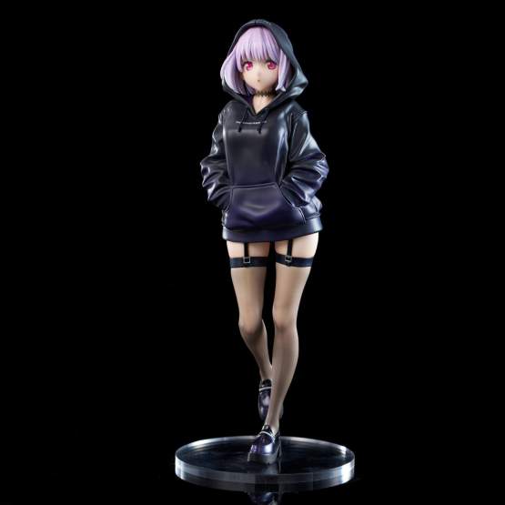 Akane Shinjo (Gridman Universe) Zozo Black Collection PVC-Statue 23cm Union Creative 