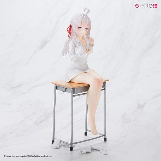 Alya (Alya Sometimes Hides Her Feelings in Russian) PVC-Statue 1/7 23cm SEGA 