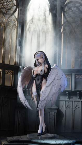 Angel Sister Holy Wing Deluxe Edition (Original Character) PVC-Statue 1/6 28cm Kawa Design 