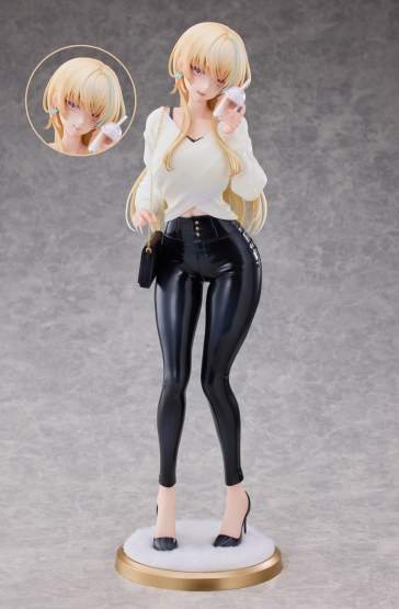 Aoi Koigakubo  Leather Pants Illustrated by Fujiko Deluxe Edition (Original Character) PVC-Statue 1/4 42cm Otherwhere 