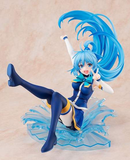 Aqua Sneaker Bunko 30th Anniversary Version (Kono Subarashii Sekai ni Shukufuku o!) PVC-Statue 1/7 19cm Kadokawa 