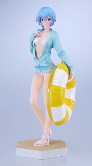 Beach Queens: Rei Ayanami L-Size (Rebuild of Evangelion) POP UP PARADE L PVC-Statue 22cm Good Smile Company 