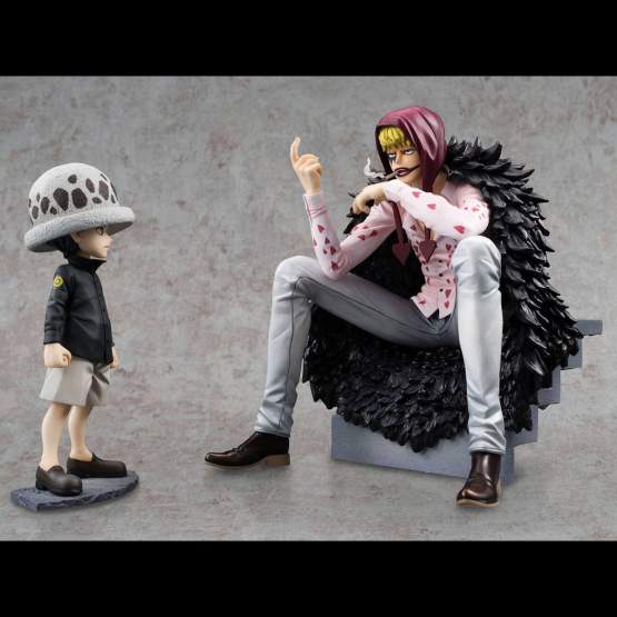 Corazon & Law Limited Edition (One Piece) P.O.P. Excellent Model Limited PVC-Statue 24cm Megahouse 