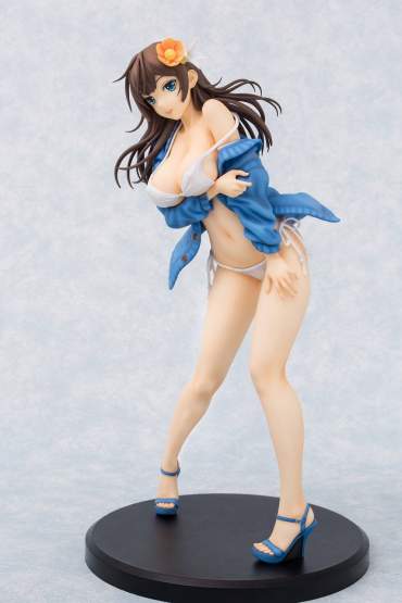 Cover Illustration Kurone Iraha (Kurofune Raishuu Girl!) PVC-Statue 1/6 25cm Daiki Kougyou 